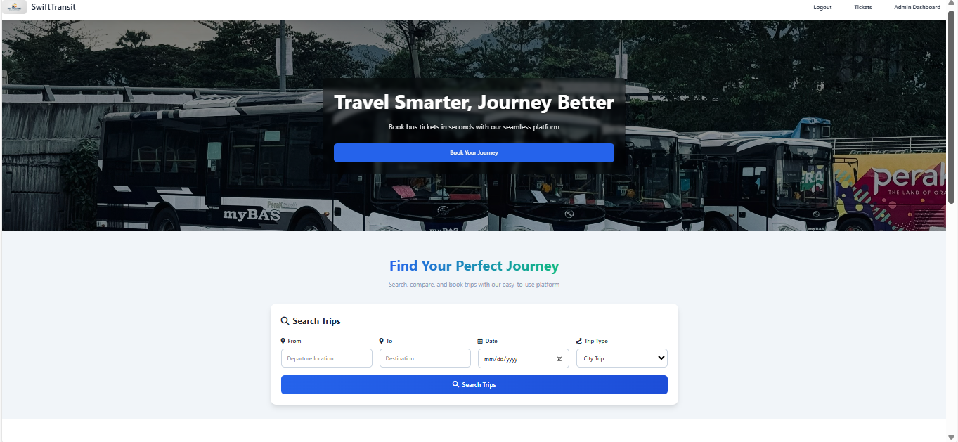 Bus Ticket System Project